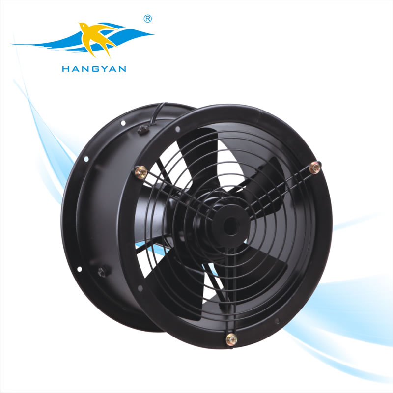 High drum type external rotor axial fan