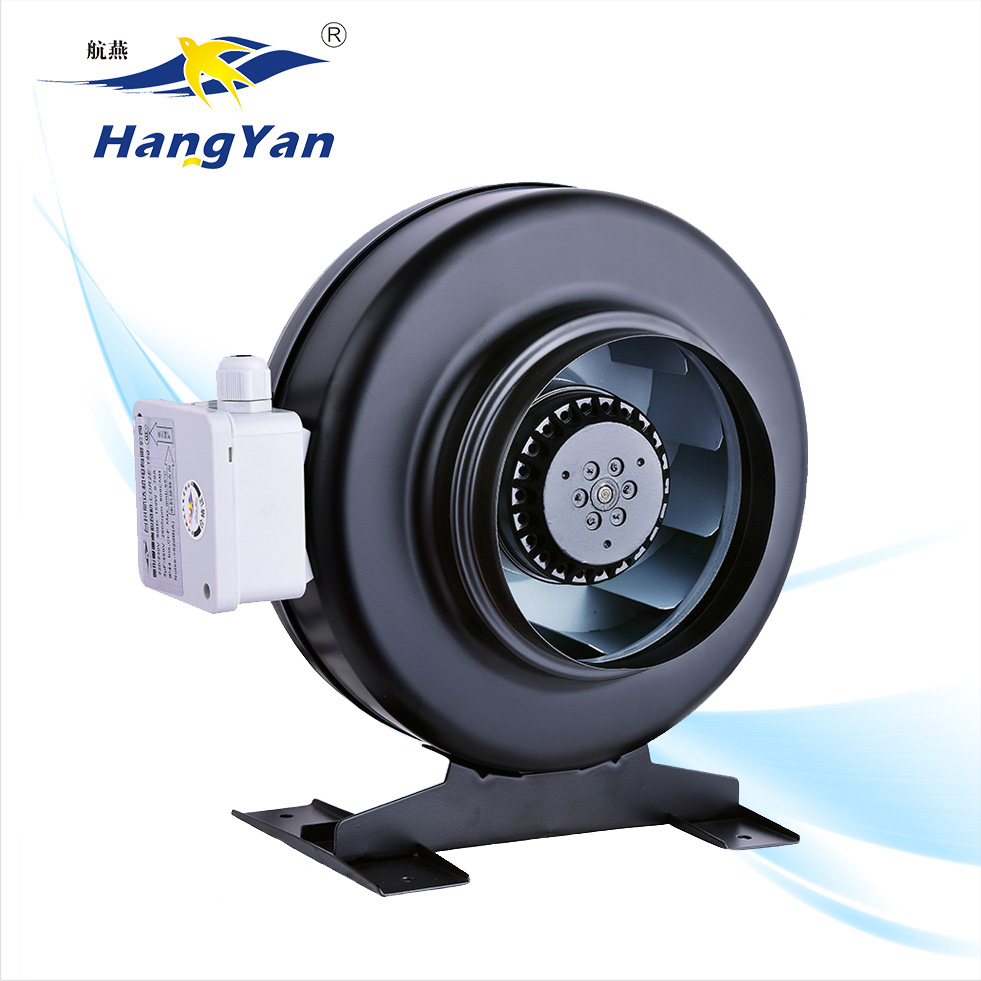 Hangda 100mm-315mm inline backward centrifugal fan